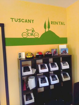 Rent your electric bicycle from us in Gaiole in Chianti, Tuscany